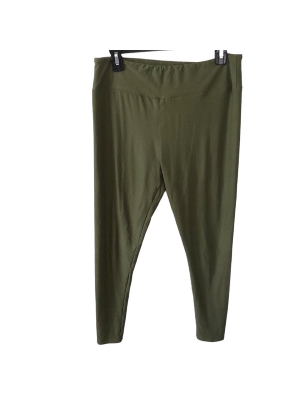 LuLaRoe Olive Green Tall & Curvy Leggings One Size
